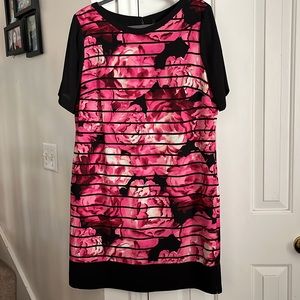 Marc New York Floral Shift Dress - size 14